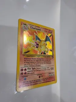 Charizard 4/130 Holo Rare Card Pokemon TCG Base Set 2 - Image 2
