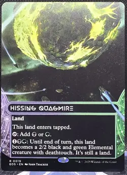 Hissing Quagmire #19 Edge of Eternities Reg. Borderless Rare *Buy 2 Get 1 - Image 1