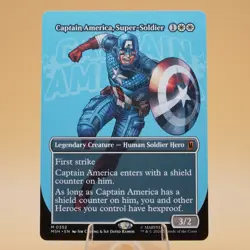 Captain America, Super-Soldier | 352 | Regular | M | Marvel Super Heroes | MTG - Image 1