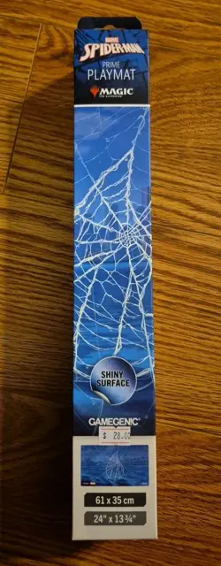 BRAND NEW! Gamegenic Shiny Playmat - Marvel's Spider-Man - ISLAND WEB - Image 1