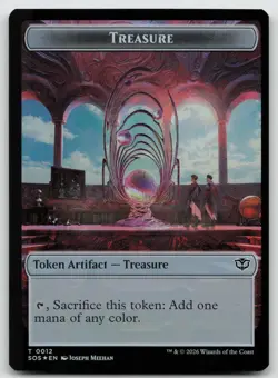 Elemental (0003) / Treasure Double-Sided Token T Secrets of Strixhaven 3 / 12 NM - Image 2