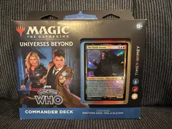 Magic: The Gathering Doctor Who Commander Deck – Timey-Wimey Brand New Sealed - Image 1