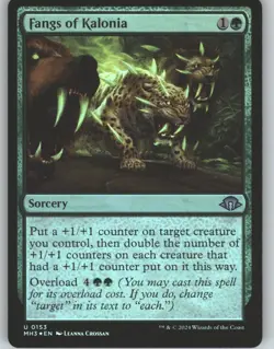Fangs of Kalonia 153 Uncommon Modern Horizons 3 Magic: The Gathering Foil NM - Image 1