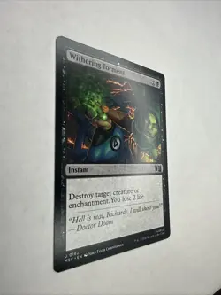 Withering Torment 162 MSC Commander: Marvel Super Heroes Magic MTG NM - Image 2