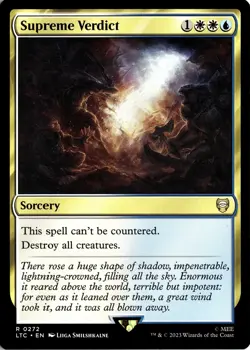 NM - Supreme Verdict R Commander: The Lord of the Rings: Tales of Middle-earth 2 - Image 1