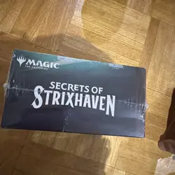 Magic the Gathering MTG Secrets of Strixhaven Draft Night Box Warn Corners - Image 5