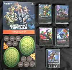 Magic The Gathering: Teenage Mutant Ninja Turtles 🐢Turtle Team Up *SEALED SET* - Image 1