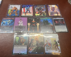 MTG Marvel- Borderless/Mythic/Foil PLAYABLE Lot (Mjolnir/Doctor Doom/Ultron) NM - Image 1