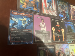 MTG Marvel- Borderless/Mythic/Foil PLAYABLE Lot (Mjolnir/Doctor Doom/Ultron) NM - Image 4