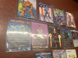 MTG Marvel- Borderless/Mythic/Foil PLAYABLE Lot (Mjolnir/Doctor Doom/Ultron) NM - Image 5