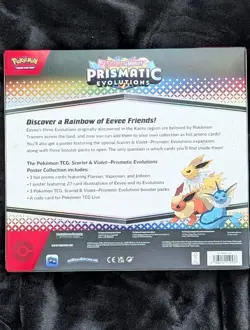 Pokemon TCG Prismatic Evolutions Master Sealed Lot - Complete 8-Tin Set & Poster - Image 2