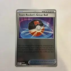 Team Rocket's Great Ball Reverse Holo Ascended Heroes #205/217 Pokemon 2026 NM - Image 1