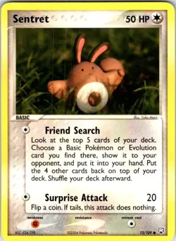 Pokemon | Team Rocket Returns | Sentret | 75/109 | Normal | NM - Image 1