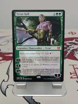 Tyvar Kell Kaldheim KHM Regular #198 MTG Near Mint Mythic - Image 1