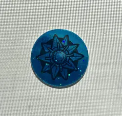 Pokemon WOTC Starmie Blue Holo Deck Coin 2000 Nintendo TCG Wizards Of The Coast - Image 2