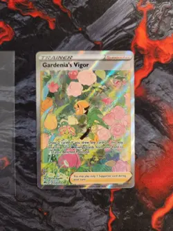 Gardenia's Vigor GG61/GG70 Pokemon SWSH: Crown Zenith: Galarian Gallery Holo NM - Image 1