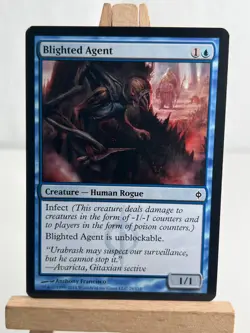 Blighted Agent New Phyrexia Regular NM - Image 1