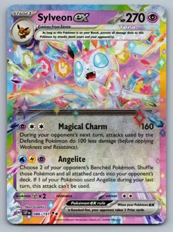 Sylveon ex 086/191 Double Rare Surging Sparks Pokemon NM - Image 1