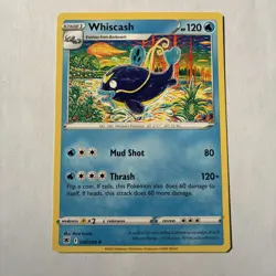 Whiscash (Shinji Kanda Art) Astral Radiance #036/189 Pokemon 2022 NM - Image 1