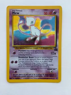 mew holo pokemon card - Image 1