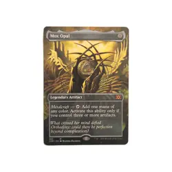 Mox Opal (Borderless) Double Masters Regular - Near Mint - Image 1