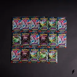 Pokemon Scarlet & Violet Twilight Masquerade Booster Pack Lot – 17 Sealed Packs - Image 2
