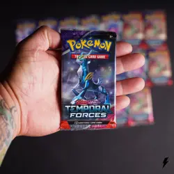 Pokemon Scarlet & Violet Temporal Forces Booster Pack Lot – 21 Sealed Packs - Image 1
