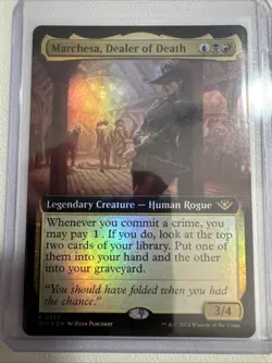 Marchesa, Dealer of Death Extended (NM Foil) OTJ-0357 Rare MTG - Image 3