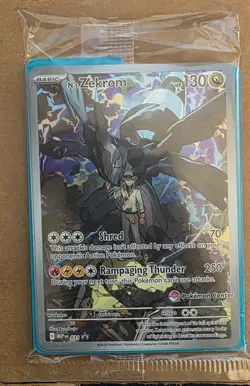 SEALED N's Zekrom 031 Ascended Heroes ETB Promo Pokemon Center Stamped Mint - Image 1