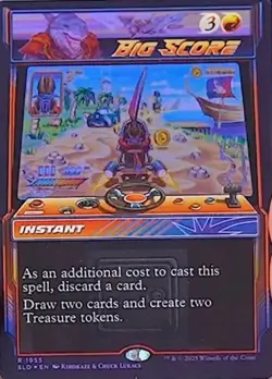 Mint/Near-Mint, English - 1 x MTG Big Score - 1955 - Foil Secret Lair Drop Serie - Image 1