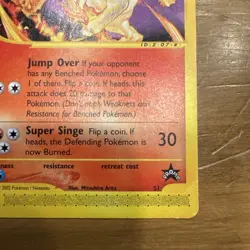 Pokemon Rapidash Black Star Promo 51 WOTC Nintendo Promo LP/MP Vintage - Image 5