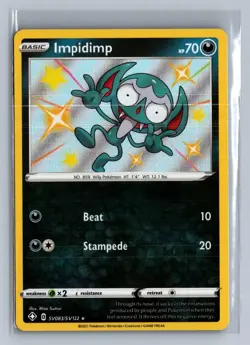 Impidimp SV083/SV122 Shiny Rare Shining Fates Shiny Vault Pokemon Holo NM/M - Image 1