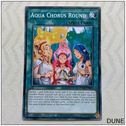 Aqua Chorus Round - DUNE-EN067 - Common 1st Edition Yugioh - Image 1