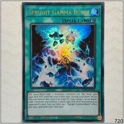 Spright Gamma Burst - BLTR-EN105 - Ultra Rare 1st Edition Yugioh - Image 1