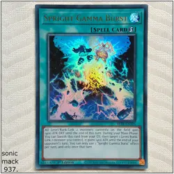 Spright Gamma Burst - BLTR-EN105 - Ultra Rare 1st Edition Yugioh - Image 1