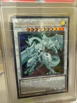 PSA 9 Yugioh Shooting Star Dragon BROL-EN071 Ultra Rare 1st Ed Konami - Image 2