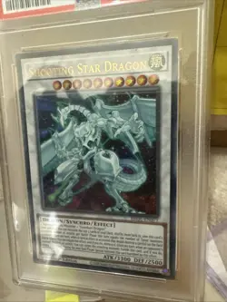 PSA 9 Yugioh Shooting Star Dragon BROL-EN071 Ultra Rare 1st Ed Konami - Image 3