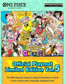 ONE PIECE CARD GAME Official Playmat Limited Edition Vol. 5 Promo Card - Image 3