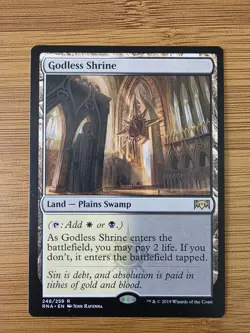 Godless Shrine - Ravnica Allegiance (NM) - Image 1