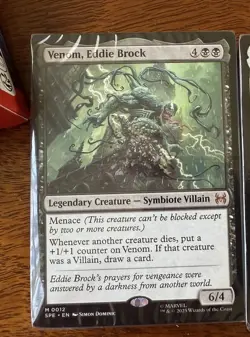 MTG Venom Eddie Brock 12 Marvel's Spider-Man: Eternal-Legal Regular - Image 1