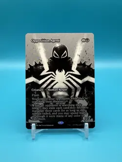 Opposition Agent (Borderless) - Marvel Eternal-Legal (MAR) - MTG - NM - Image 1