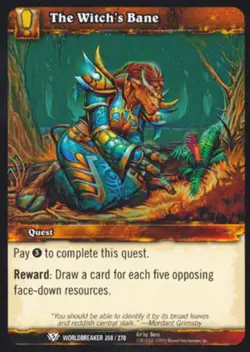World of Warcraft TCG The Witch's Bane - Worldbreaker 268/270 - Image 1