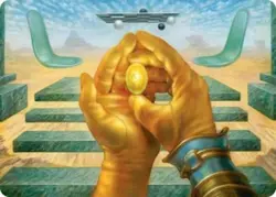 The Mind Stone (3/45) - Art Card NM - Marvel Super Heroes [MTG] - Image 1