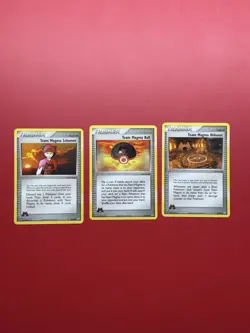 Pokemon Card Team Magma Schemer Ball Hideout Set Trainer - Image 1
