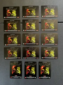 Lego Bionicle - Lot of 15 McDonald’s Promo Cards 2001 - Includes 3 Holos - Image 5