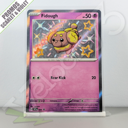 Pokemon TCG Card - Fidough SVP 69 Shiny Holo | 2024 Scarlet & Violet Promo - Image 1
