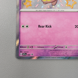 Pokemon TCG Card - Fidough SVP 69 Shiny Holo | 2024 Scarlet & Violet Promo - Image 4