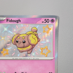 Pokemon TCG Card - Fidough SVP 69 Shiny Holo | 2024 Scarlet & Violet Promo - Image 5