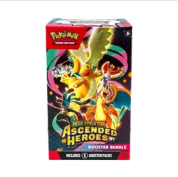 Pokemon Trading Card Games Mega Evolution Ascended Heroes Booster Bundle - Image 1
