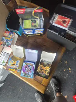 Huge Pokemon Card Collection Lot w/ Storage Boxes, Holos, Bulk & Accessories - Image 1